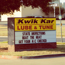 What a Free Auto AC Inspection Looks Like at Kwik Kar Denton